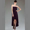 MOCO Eco-Hybrid Micro Jersey Strapless Hi-Low Dress